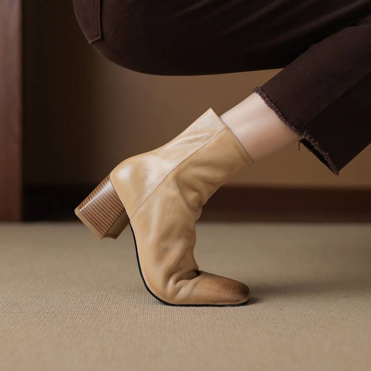 Bernadette | Leather Boots
