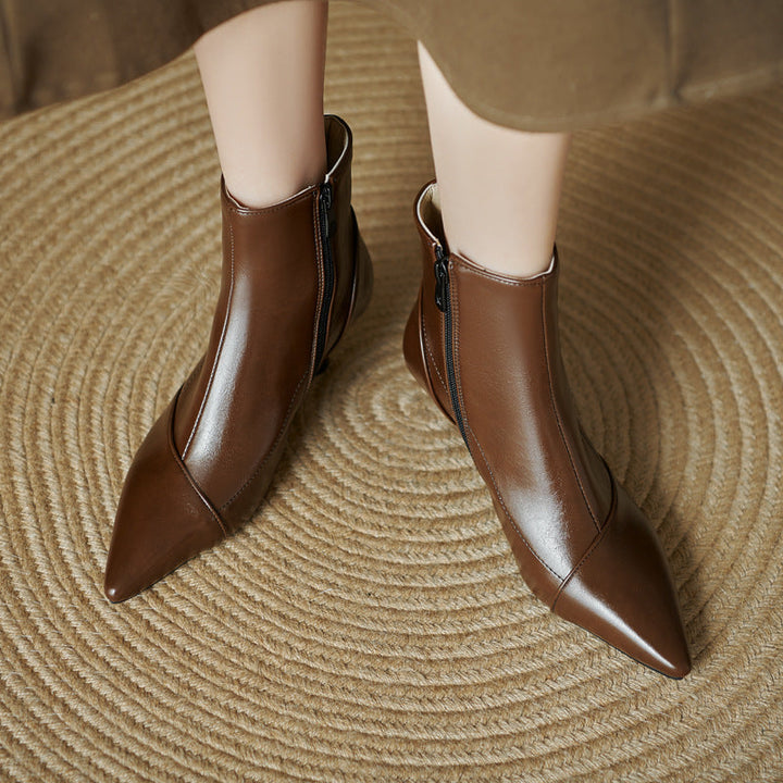 Rhonda | Leather Boots