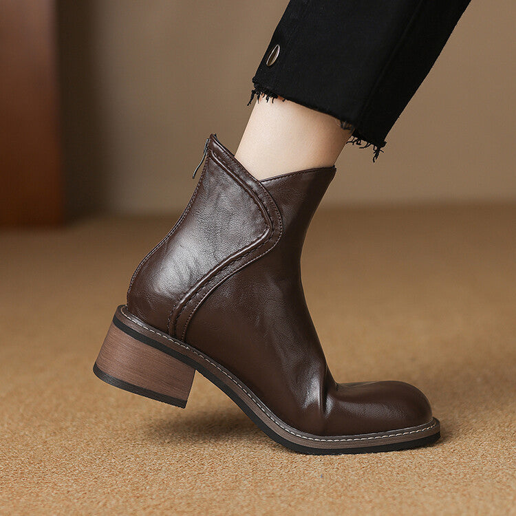 Lynette | Leather Boots