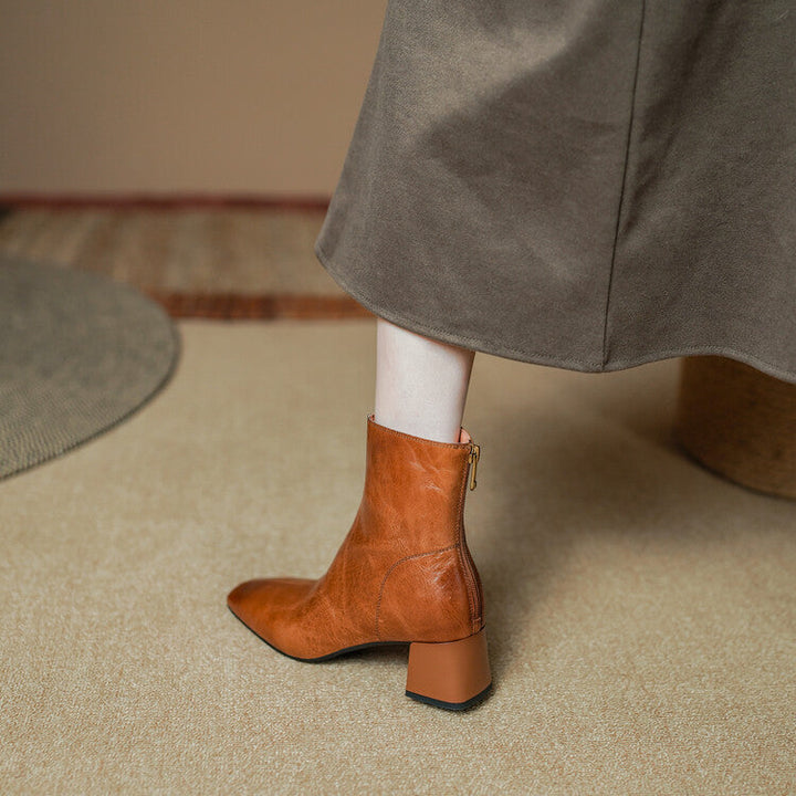 Glenda | Leather Boots