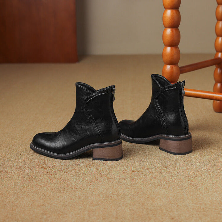 Lynette | Leather Boots