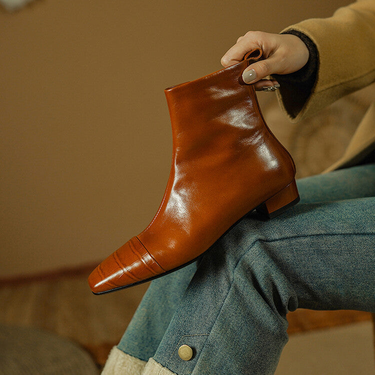 Christine | Leather Boots