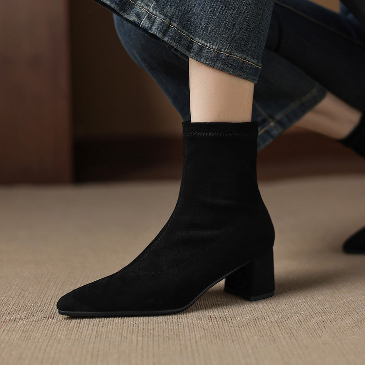 Cheryl | Suede Boots