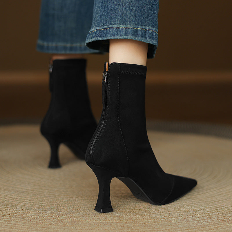 Adele | Suede Boots