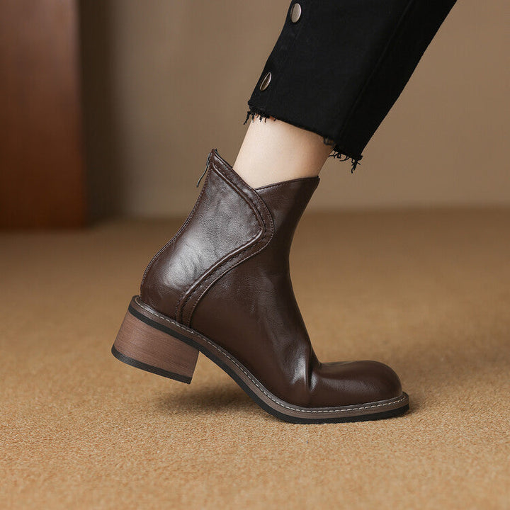 Lynette | Leather Boots