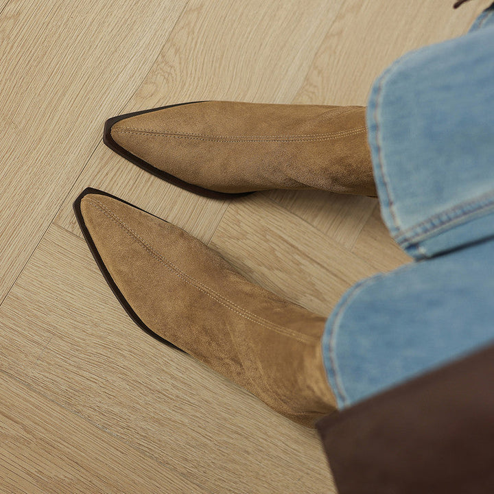 Coralie | Suede Boots