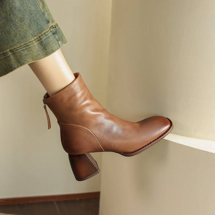 Maree | Leather Boots