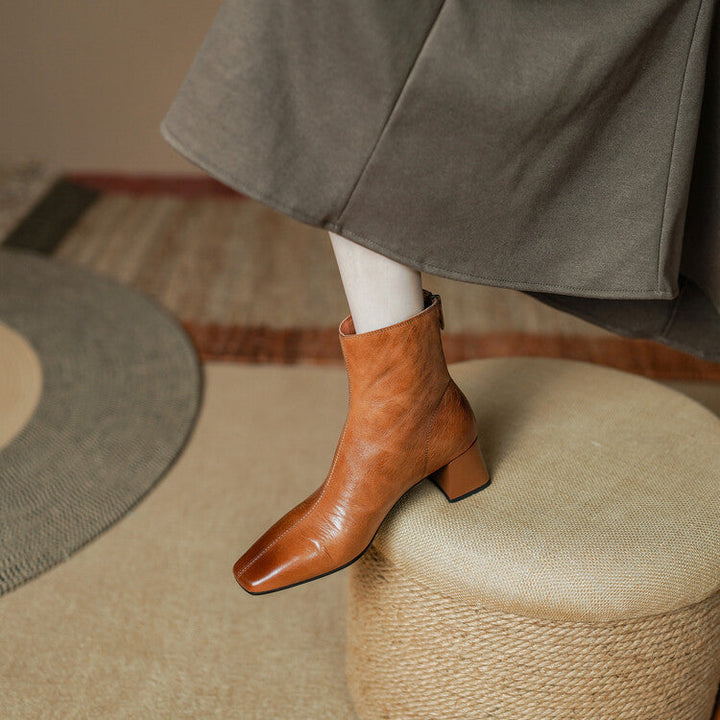 Glenda | Leather Boots