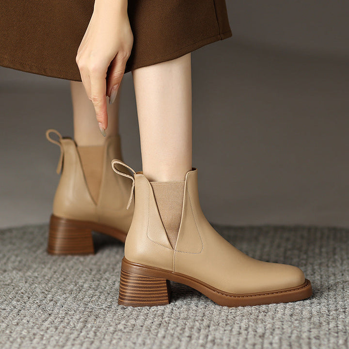 Yvonne | Leather Boots