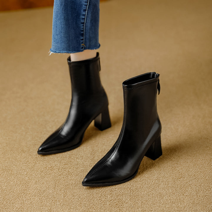Pamela | Leather Boots