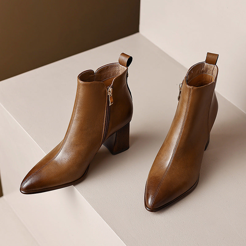 Annette | Leather Boots