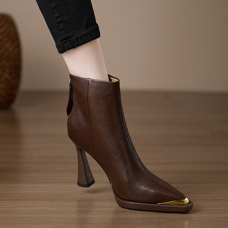Janet | Leather Boots