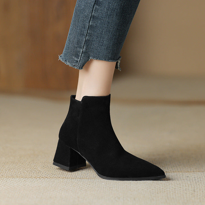 Trish | Suede Boots