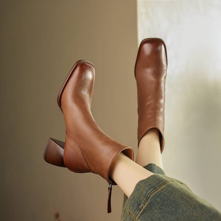 Maree | Leather Boots