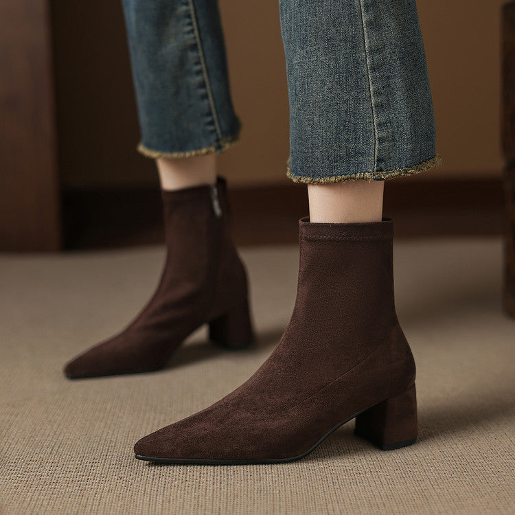 Cheryl | Suede Boots