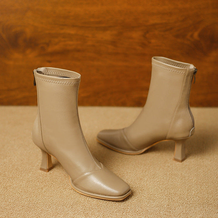 Colleen | Leather Boots