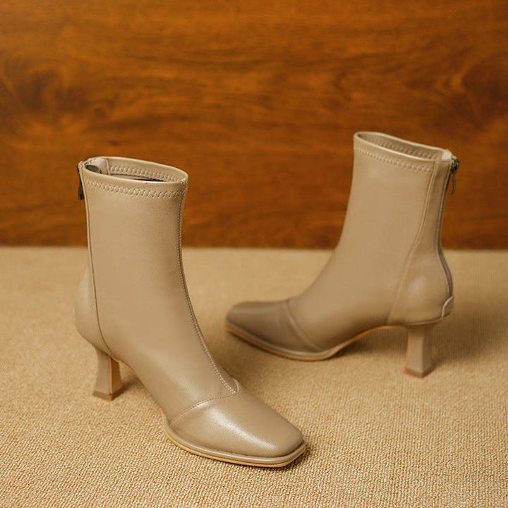 Colleen | Leather Boots