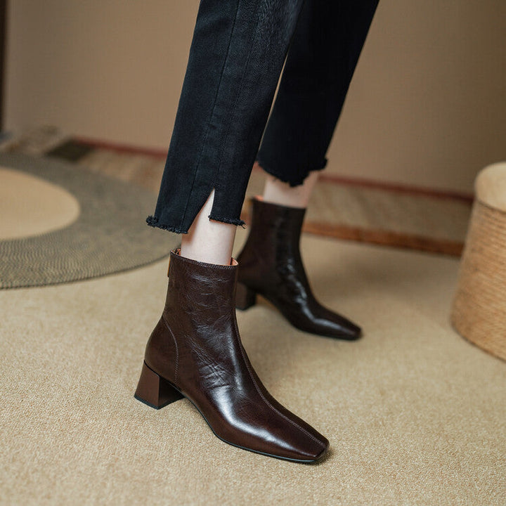 Glenda | Leather Boots
