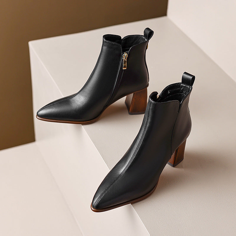 Annette | Leather Boots