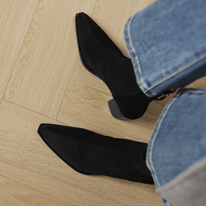 Coralie | Suede Boots