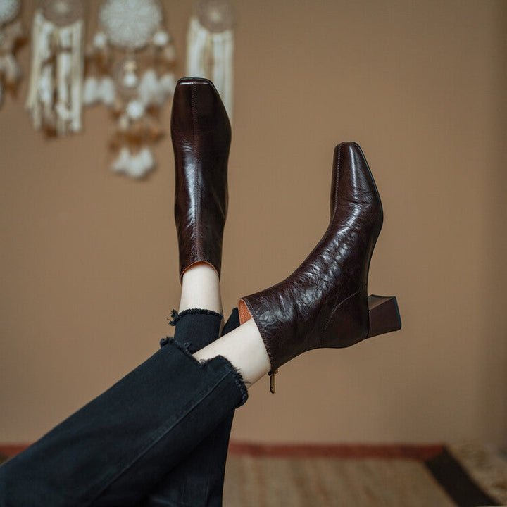 Glenda | Leather Boots