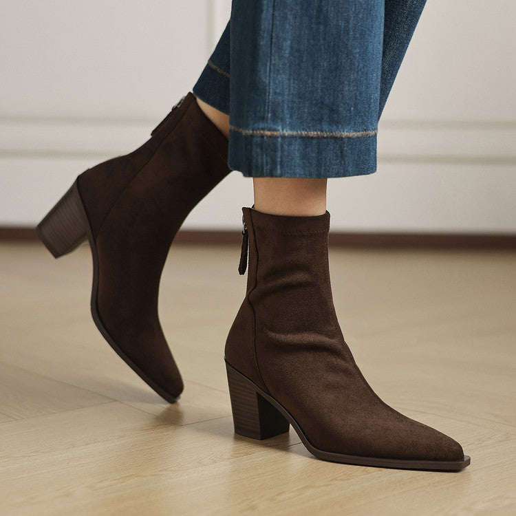 Coralie | Suede Boots