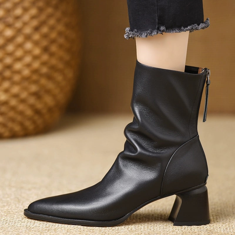 Julie | Leather Boots