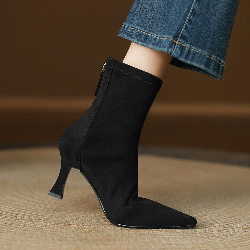 Adele | Suede Boots