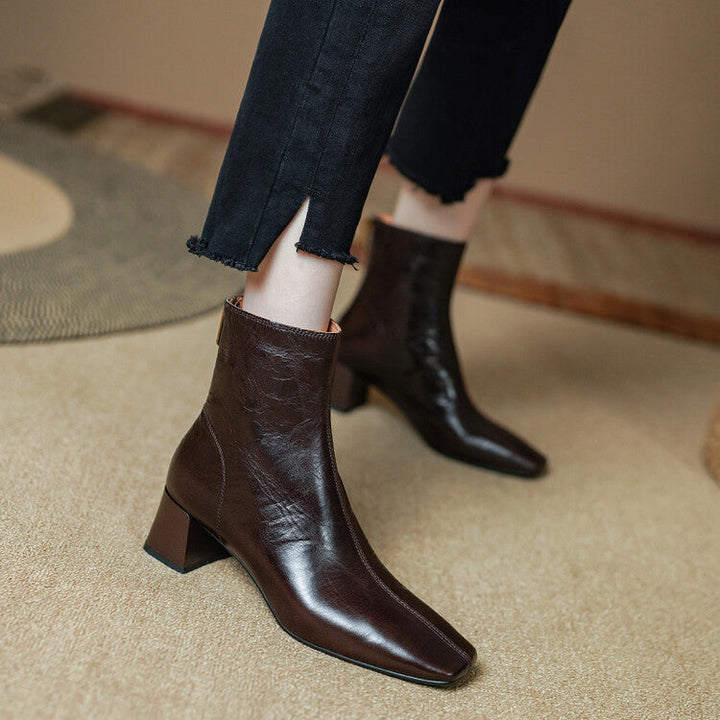 Glenda | Leather Boots