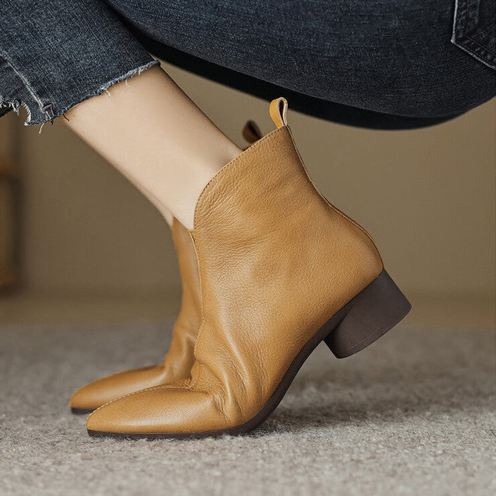 Catherine | Leather Boots