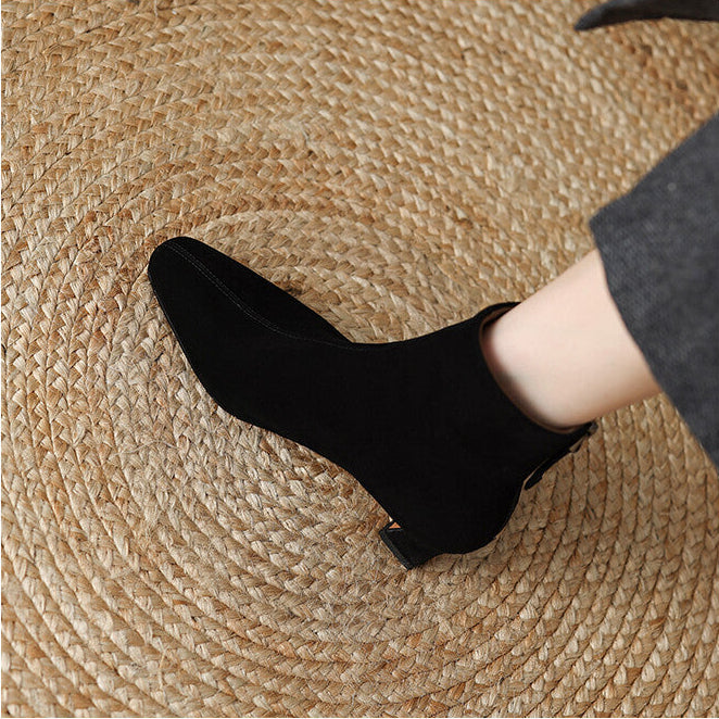 Faye | Suede Boots