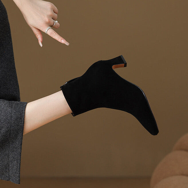 Faye | Suede Boots