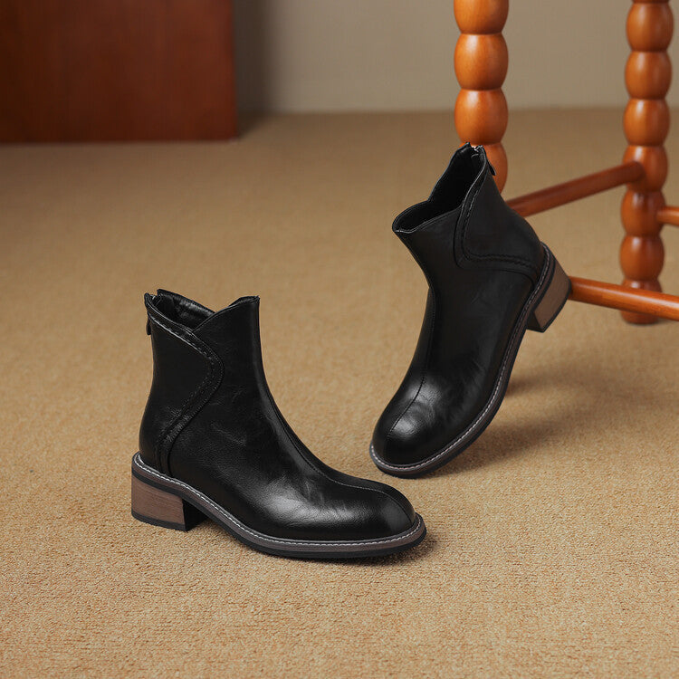 Lynette | Leather Boots