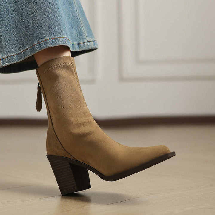 Coralie | Suede Boots