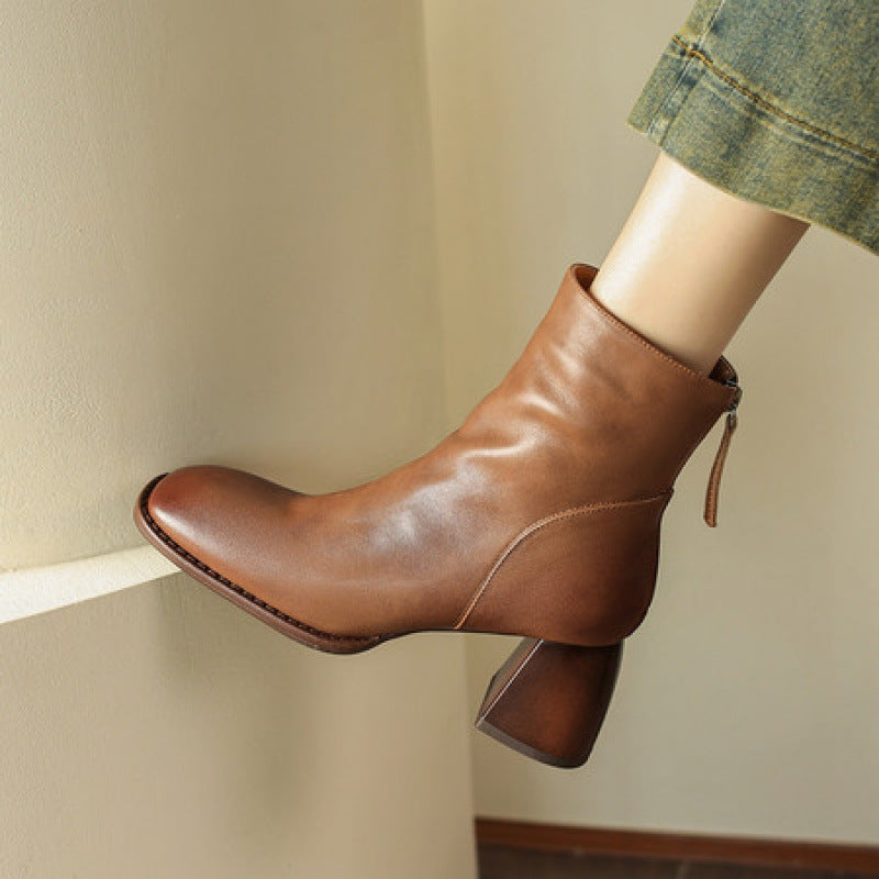 Maree | Leather Boots
