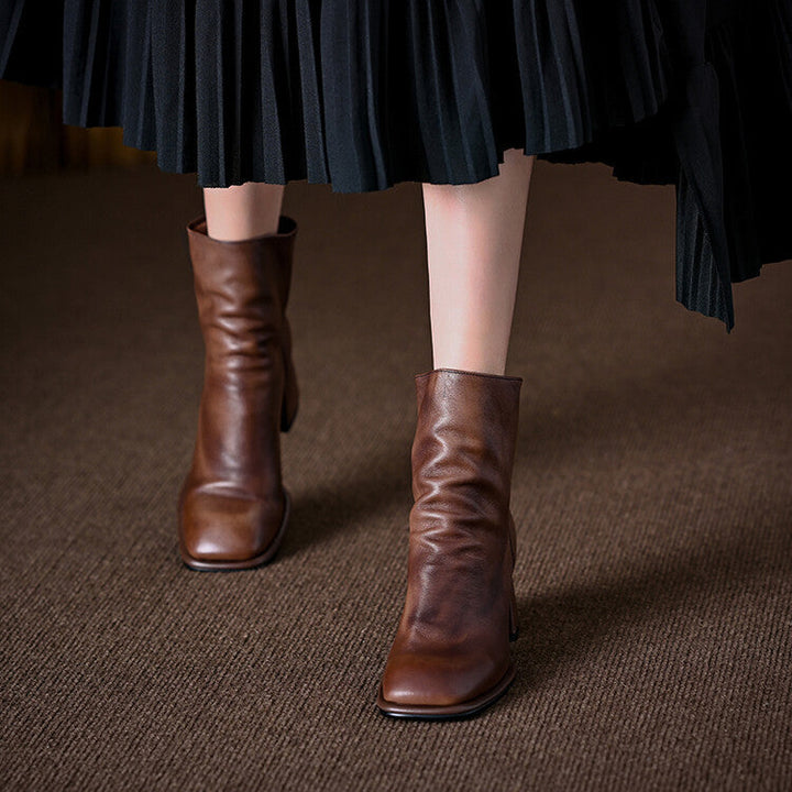 Kathryn | Leather Boots