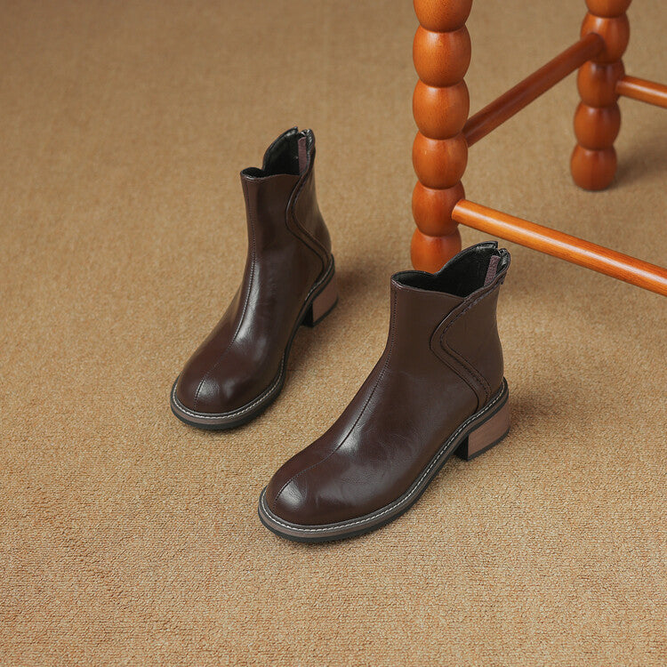 Lynette | Leather Boots