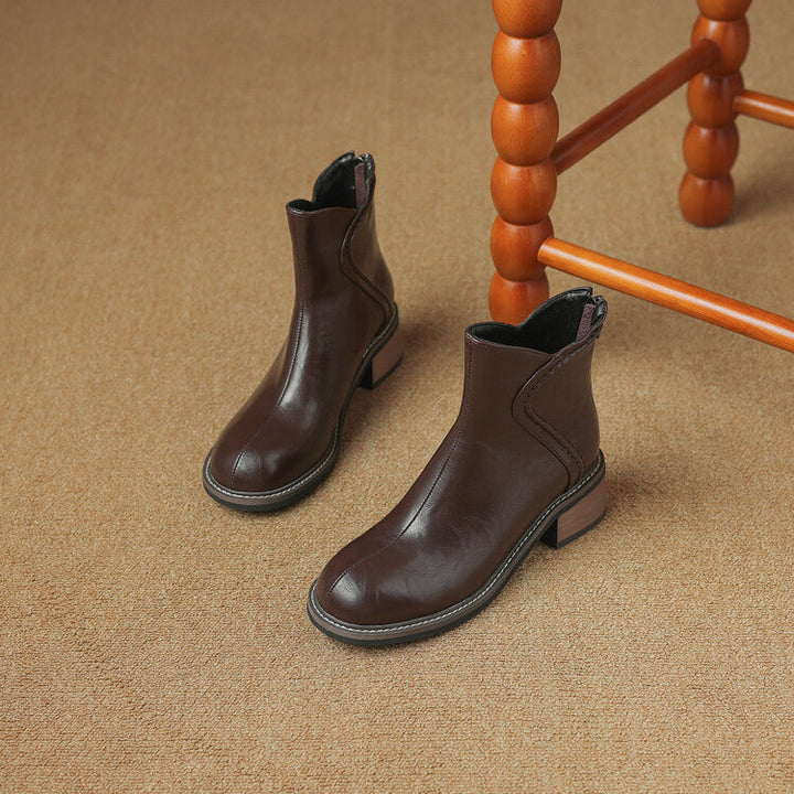 Lynette | Leather Boots