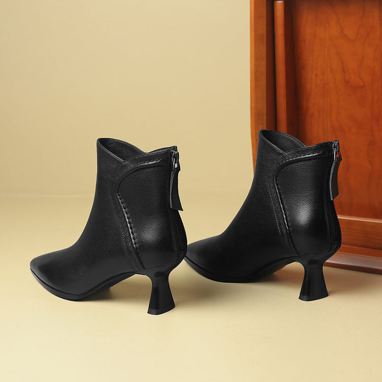 Noelene | Leather Boots