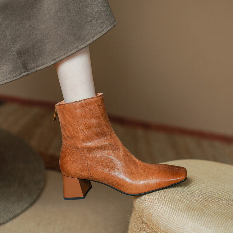 Glenda | Leather Boots