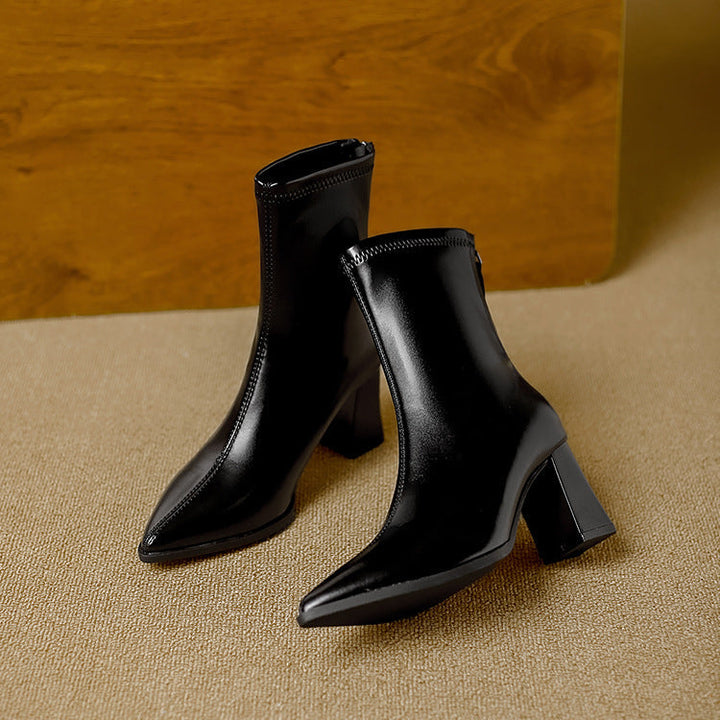 Pamela | Leather Boots