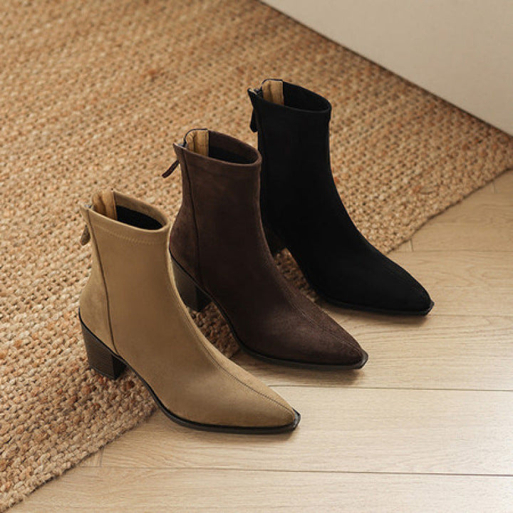 Coralie | Suede Boots