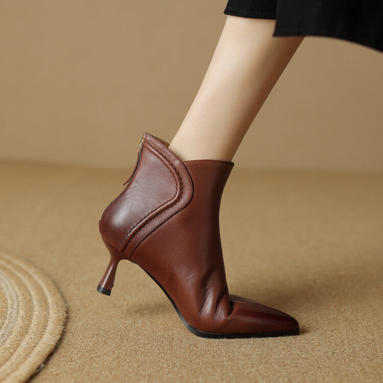 Noelene | Leather Boots