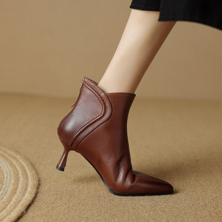 Noelene | Leather Boots