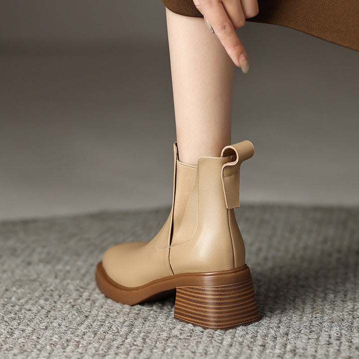 Yvonne | Leather Boots