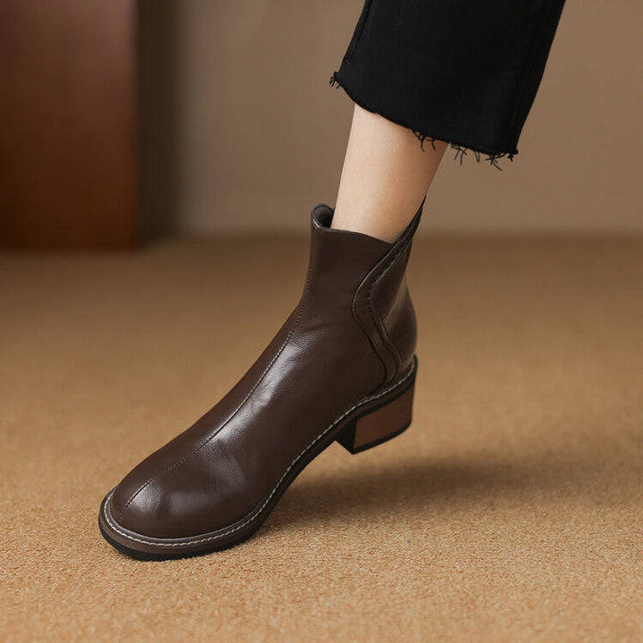 Lynette | Leather Boots