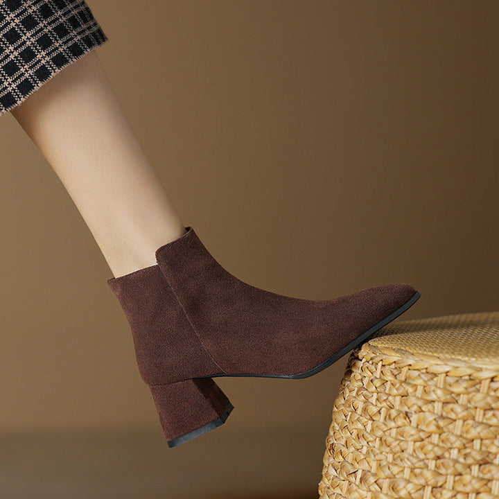 Trish | Suede Boots