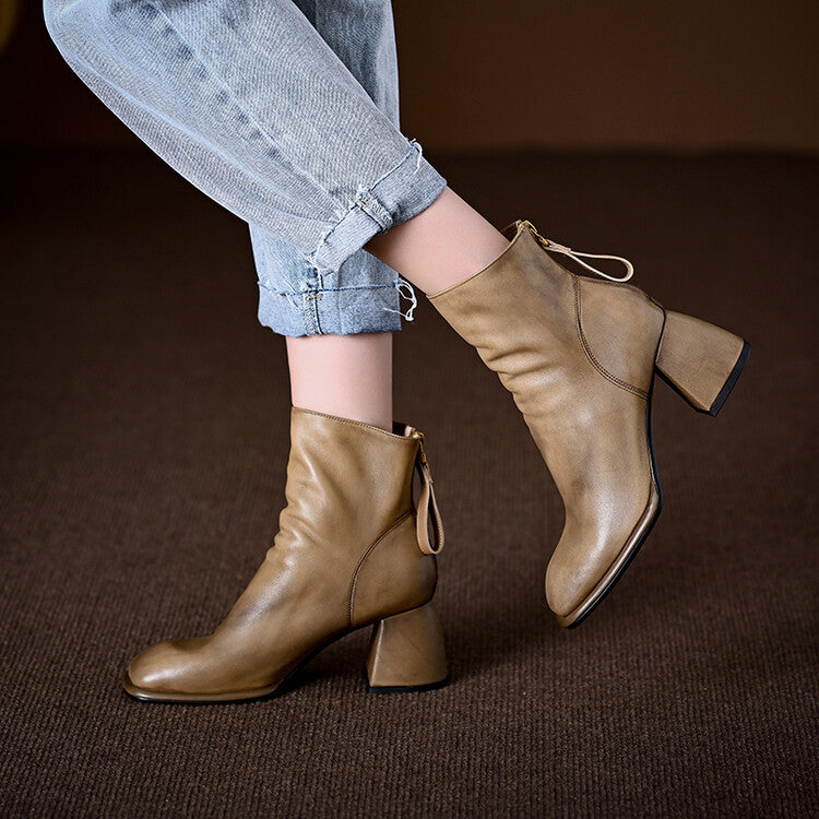 Kathryn | Leather Boots
