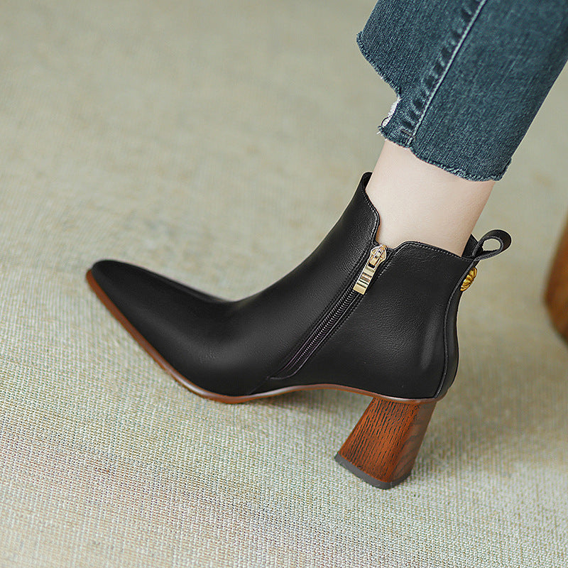 Annette | Leather Boots