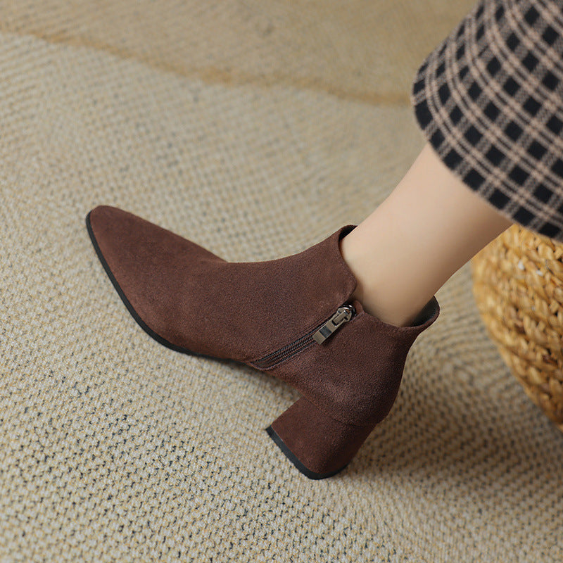 Trish | Suede Boots